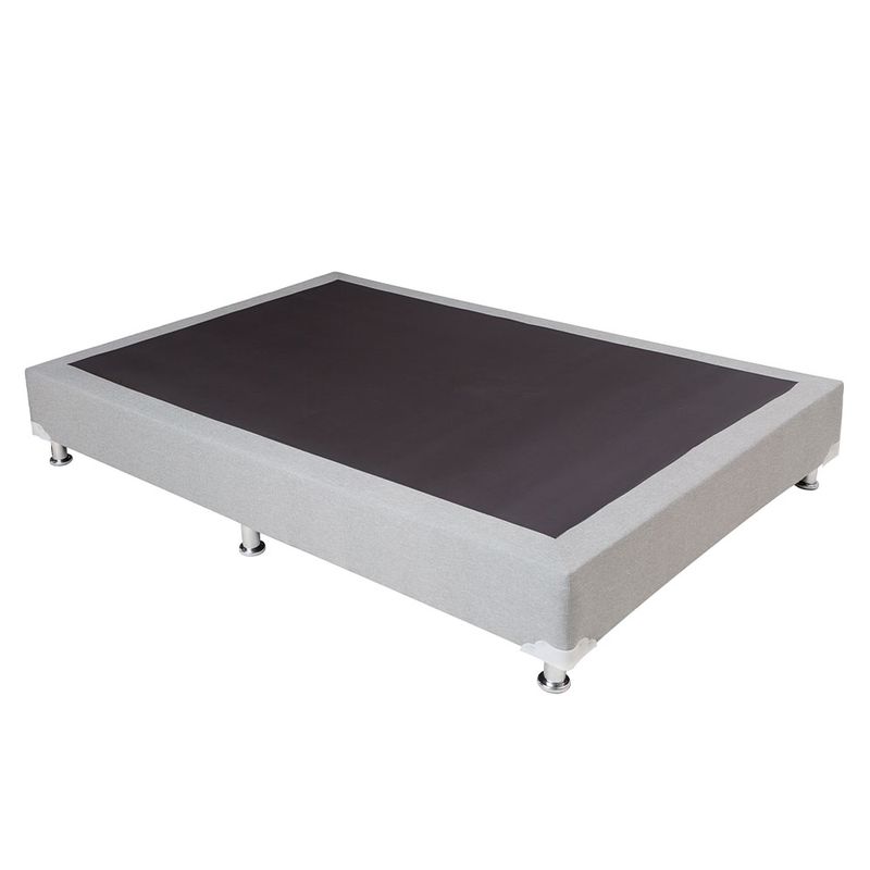 Box Queen Size Dicasa Quantum Gris Colchones y Box OfficeMax