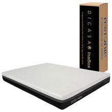 Colchón Individual en Caja Dicasa InaBox con Almohada, Protector, Sábanas y Edredón