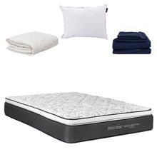 Colchón Individual Dicasa Trini con Almohada, Protector y Sábanas