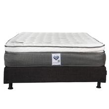 Colchón Matrimonial Spring Air Phantom con Box Negro, Almohada, Protector, Sábanas y Edredón