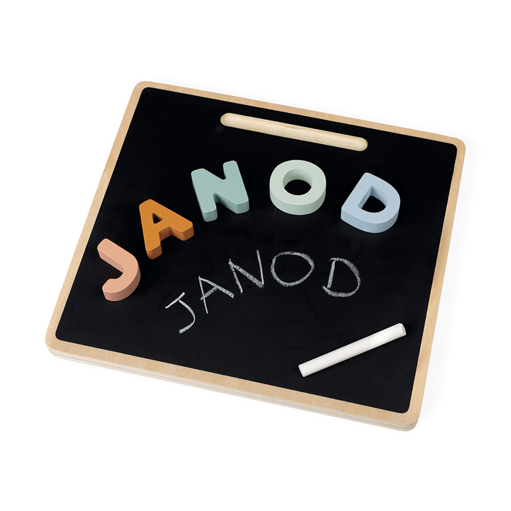 Rompecabezas con Pizarrón Janod Sweet Cocoon Abecedario Sets de
