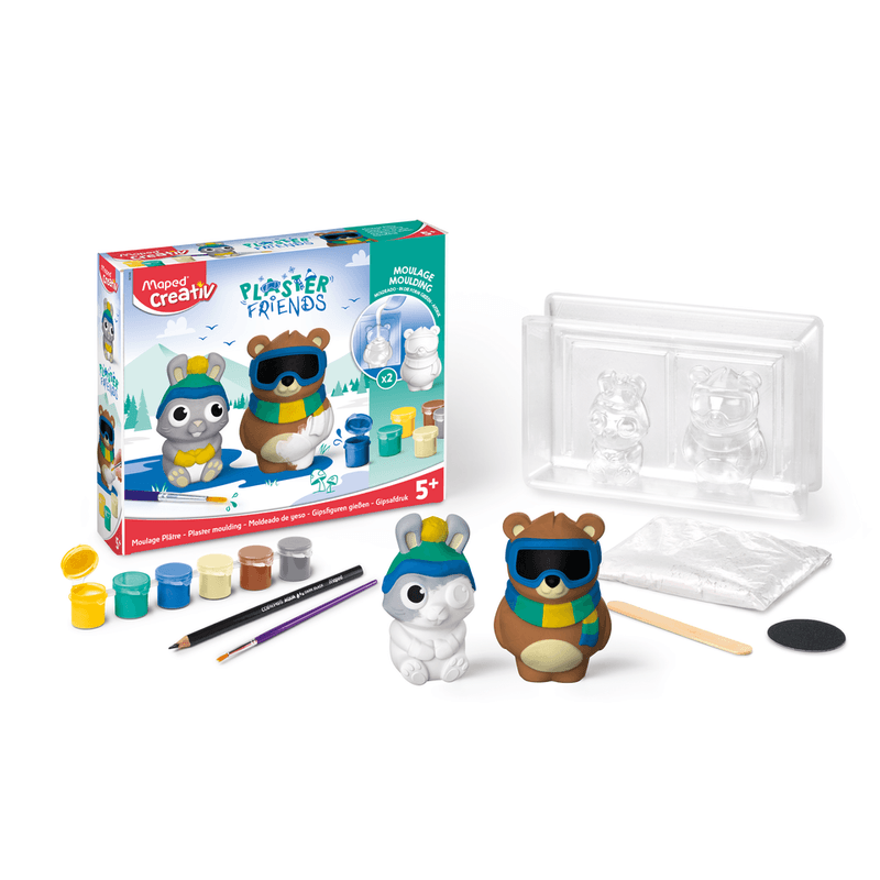Set Creativo Maped Creativ Plaster Friends Winter OfficeMax