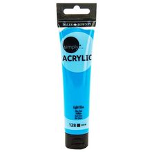 Pintura Acrílica Daler & Rowney Simply 128 Light Blue 75ml