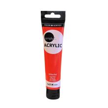Pintura Acrílica Daler & Rowney Simply 547 Briliant Red 75ml