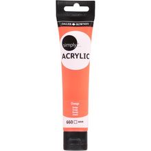 Pintura Acrílica Daler & Rowney Simply 660 Orange 75ml