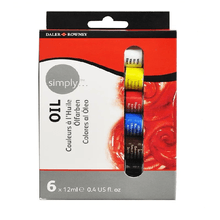 Colores al Óleo Daler & Rowney Simply 6x12ml