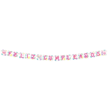 Letrero Móvil Granmark Feliz Cumple Sweet Balloons 2.3m