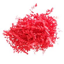 Papel Triturado en Zigzag para Decoración o Envío Rojo 1kg