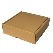 Caja de Cartón Autoarmable Cuadrada 20x20x6 50pzs