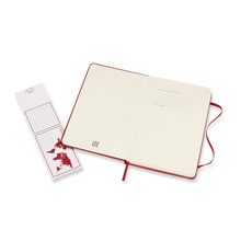 Libreta Moleskine Clásica Pasta Dura Rayada Mediana Roja
