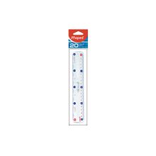 Regla Maped Transparente 20cm