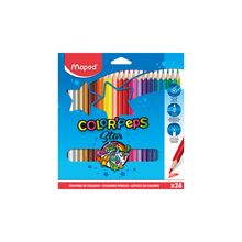 Lápices de Colores Maped Color Peps Triangular 24 pzas