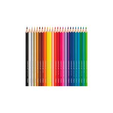 Lápices de Colores Maped Color Peps Triangular 24 pzas
