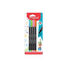 Rotulador Maped GraphPeps Fancy 0.4mm 4 piezas
