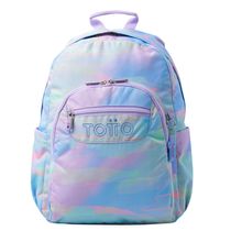 Mochila Totto Acuarela Ecole Arcoíris
