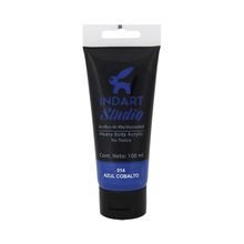 Pintura Acrílica Roel Indart Studio 014 Azul Cobalto 100ml