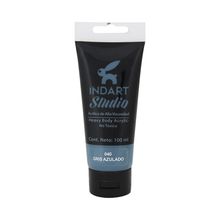 Pintura Acrílica Roel Indart Studio 040 Gris Azulado 100ml