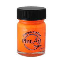 Pintura Acrílica Roel Pintart Studio 981 Anaranjado Fluorescente 30ml