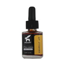 Acuarela Líquida Italiana Indart 005 Amarillo 30ml