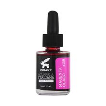 Acuarela Líquida Italiana Indart 109 Magenta Claro 30ml