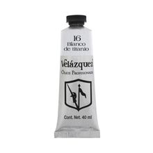 Pintura Óleo Velázquez 16 Blanco de Titanio 40ml