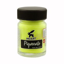 Pigmento Indart Serie 1 35 Amarillo Fluorescente 30cm3