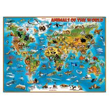 Rompecabezas Ravensburger Animales del Mundo XXL 300 piezas