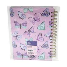 Libreta con Separadores Stuk Butterfly 105 hojas