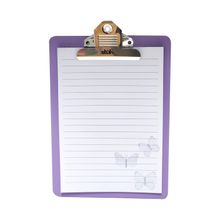 Tabla Sujetadocumentos Mini Stuk Butterfly 50 Hojas Varios Colores 1 pieza