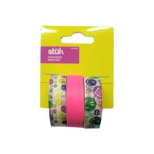 Cintas Washi Stuk Smiley 3 piezas