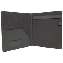Carpeta Ejecutiva Tamaño Carta Piel Sintética CBI Vintage Gris
