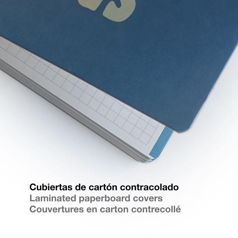 Cuaderno Forma Francesa Rayado Miquel Rius Messages Coral 100 hojas