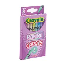 Crayones Crayola Pastel 8 Piezas