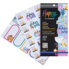 Stickers Happy Planner Playful Pups 452 piezas