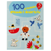 100 Actividades: Aprende y Diviértete para Niños de 5 Años