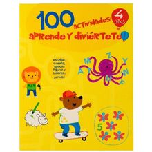 100 Actividades: Aprende y Diviértete para Niños de 4 Años