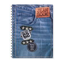 Cuaderno Profesional Cuadro Chico Jean Book 200 hojas