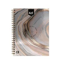 Cuaderno Profesional Rayado 5 Materias Kiut 160 hojas