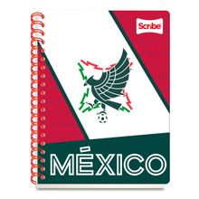 Cuaderno Profesional Cuadro Grande Scribe Selección Mexicana 100 Hojas