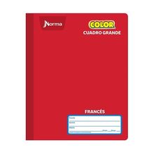 Cuaderno Forma Francesa Cuadro Grande Norma Color 100 hojas