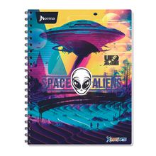 Cuaderno Americano Rayado Norma Expresarte 100 hojas