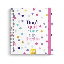 Cuaderno Diferenciado Cuadrado Argollado Kiut