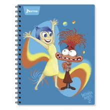 Cuaderno Profesional Rayado Disney Intensamente 100 hojas