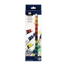 Pinturas Acrílicas Royal & Langnickel Essentials 12 piezas 12ml c/u