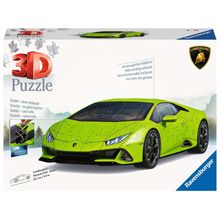 Rompecabezas 3D Ravensburger Lamborghini Verde 108 piezas