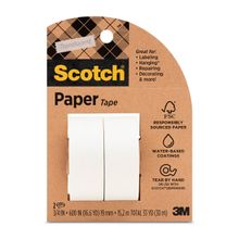 Cintas de Papel Scotch Translúcidas 19mmx15.2m 2 piezas