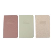 Libretas Stuk Ecológico 3 piezas 56 hojas c/u