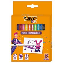 Plumones Bic Evolution Mágicos 12 piezas