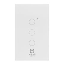 Interruptor de Pared Inteligente Mirati Touch 3 apagadores