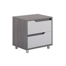 Archivero Stuk 2 Gavetas Gris